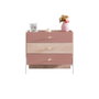 Hanah Home Cómoda Rosetta Marrón y Rosa